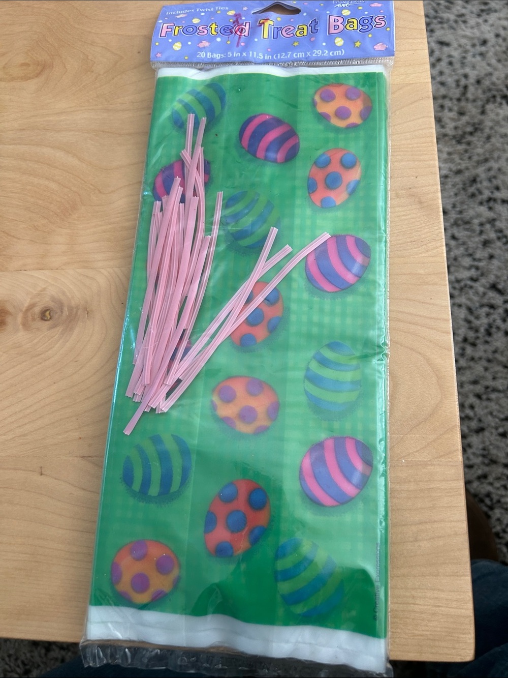 - Green Easter Egg treat Party Favor Bags nip 20
